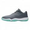 Кроссовки Jordan Future Low Wolf Grey Emerald Rise 718948-006