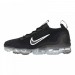 Кроссовки Nike Air Vapormax 2021 Fk Black Metallic Silver (W) DC4112-002