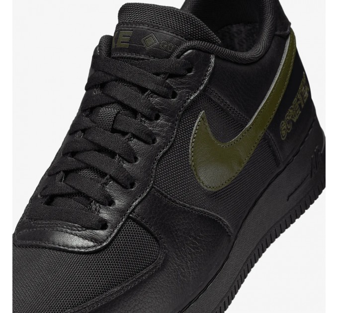 Кроссовки Nike Air Force 1 Low Gore-Tex "Black/Cargo Khaki" HV3959-010