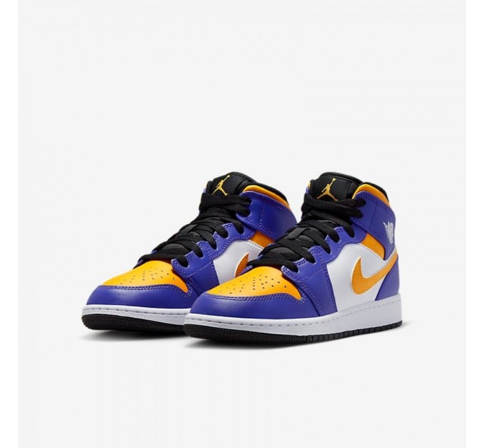 Кроссовки Jordan 1 Mid Gs DQ8423-517