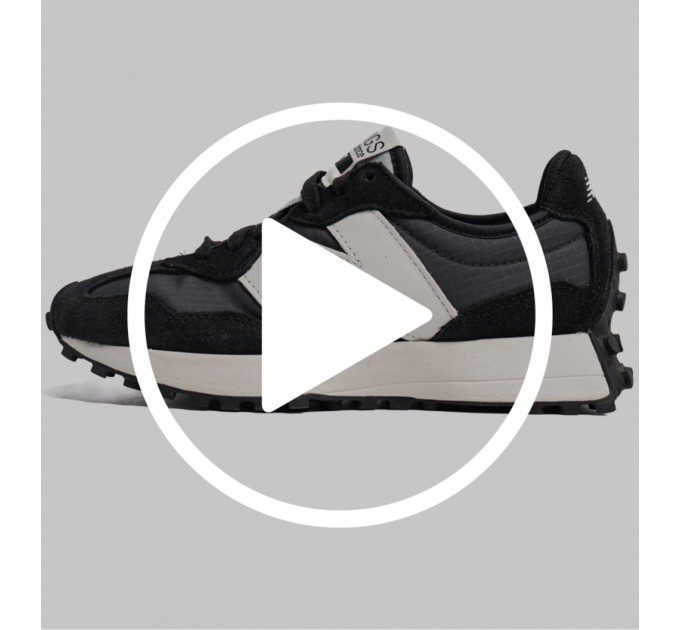 Кроссовки Мужские New Balance Figs X 327 Black/Grey U327Fb 37 U327FB