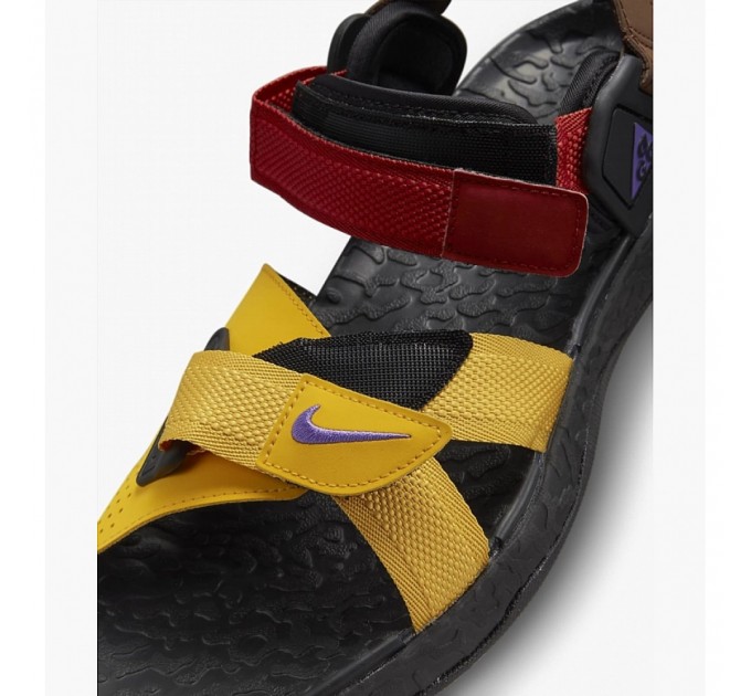 Кроссовки Nike Acg Air Deschutz+ Brown Red Yellow DO8951-700