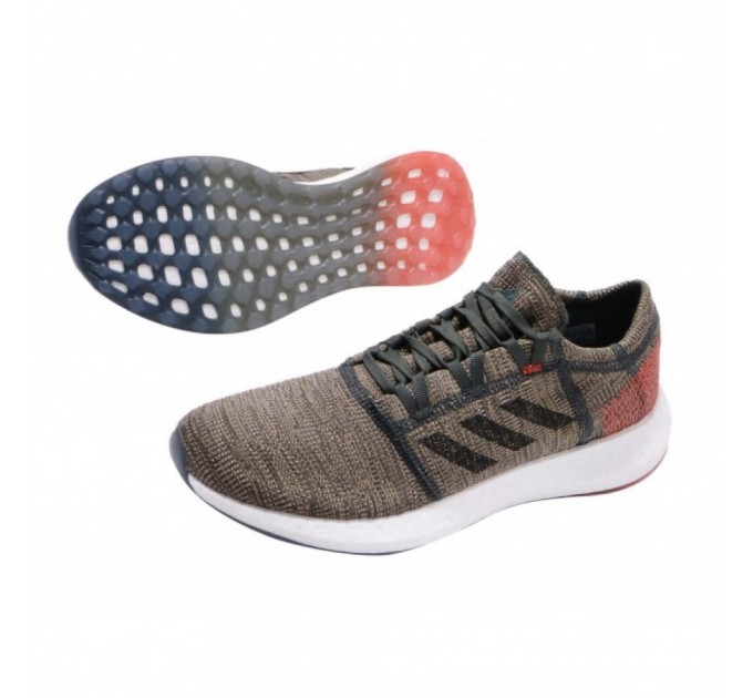 Кроссовки Adidas Pureboost Go Legend Ivy True Orange D97421