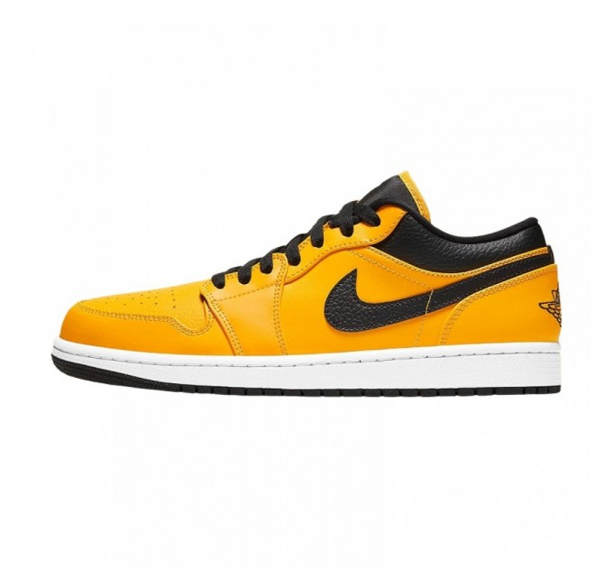 Кроссовки Jordan 1 Low Yellow Black 553558-700