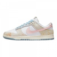 Кроссовки Nike Dunk Low Pink Blue Gold DV6486-100