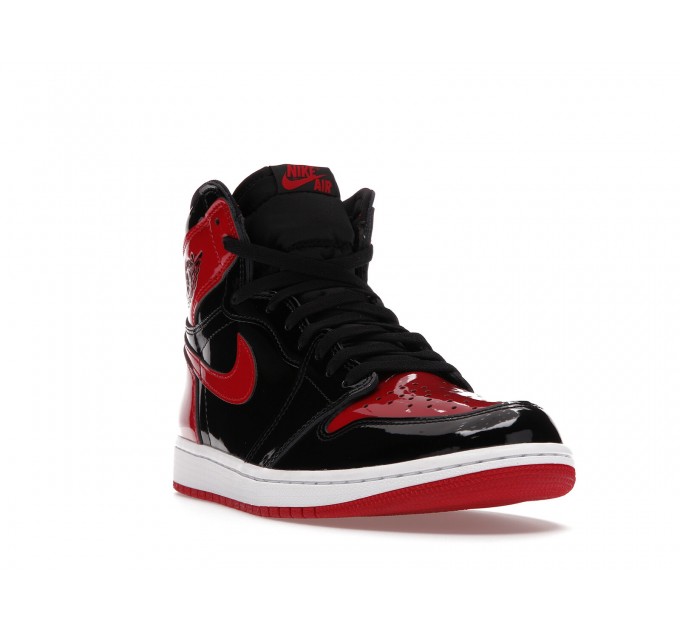 Кроссовки Jordan 1 Retro High Og Patent Bred 555088-063