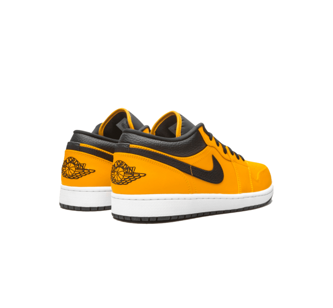 Кроссовки Jordan 1 Low Yellow Black 553558-700