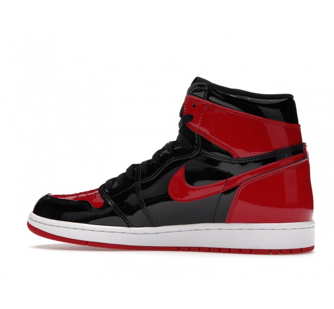 Кроссовки Jordan 1 Retro High Og Patent Bred 555088-063