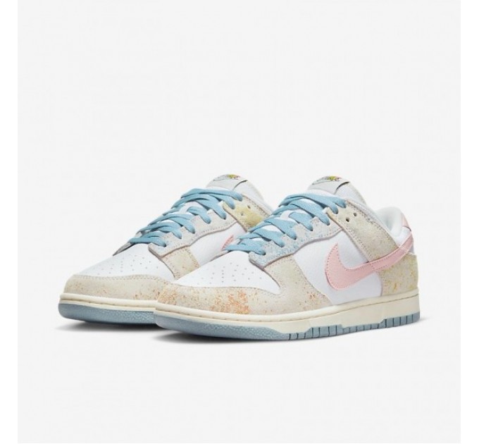 Кроссовки Nike Dunk Low Pink Blue Gold DV6486-100