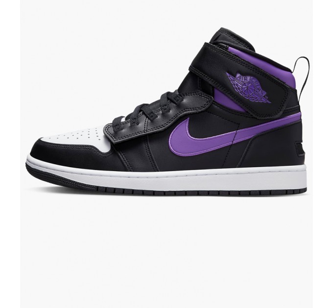 Кроссовки Jordan 1 High Flyease Black Bright Violet CQ3835-051