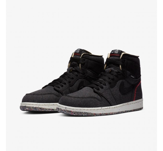 Кроссовки Jordan 1 Retro High Zoom Crater CW2414-001