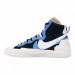 Кроссовки Nike Blazer Mid Sacai Black Blue BV0072-001
