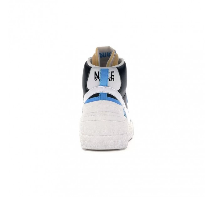 Кроссовки Nike Blazer Mid Sacai Black Blue BV0072-001