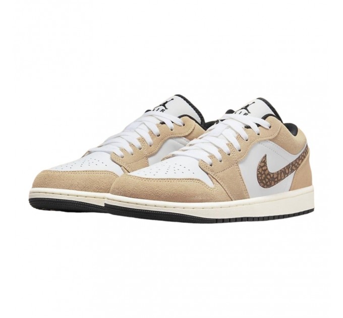 Кроссовки Jordan 1 Low Se Brown Elephant DZ4130-201
