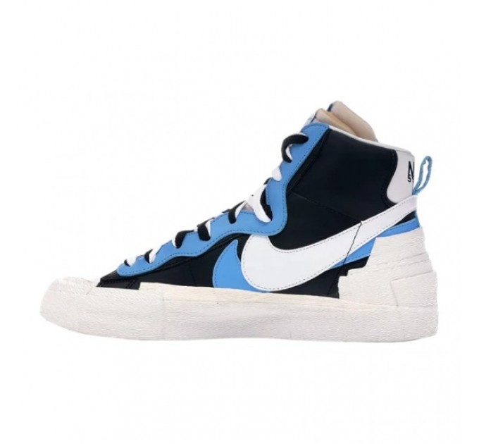 Кроссовки Nike Blazer Mid Sacai Black Blue BV0072-001