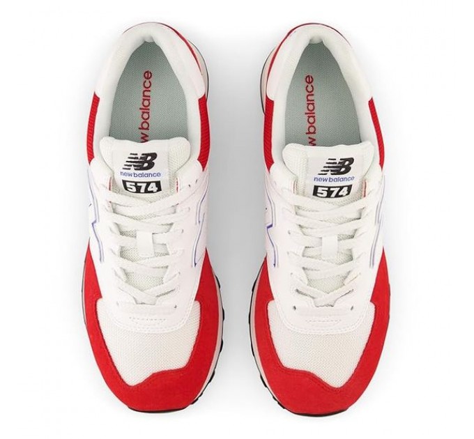 Кроссовки 574 Red/White U574EW2