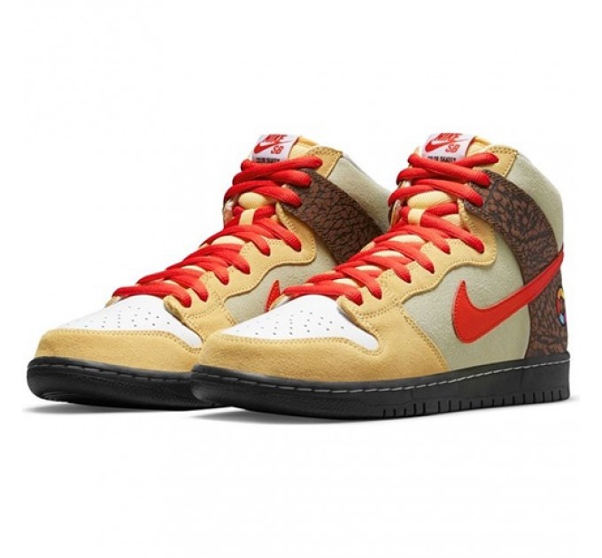 Кроссовки Nike Sb Dunk High Color Skates Kebab And Destroy CZ2205-700