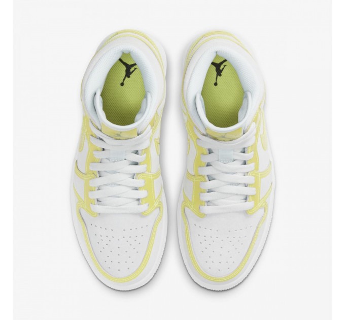 Кроссовки Jordan 1 Mid Opti Yellow (W) DA5552-107