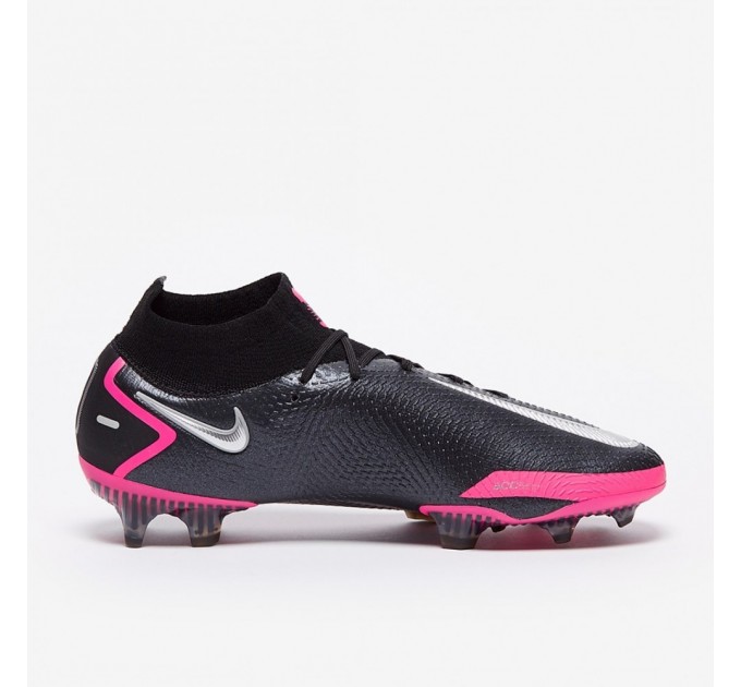 Кроссовки Nike Phantom Gt Elite Df Fgblack Pink Blast CW6589-006