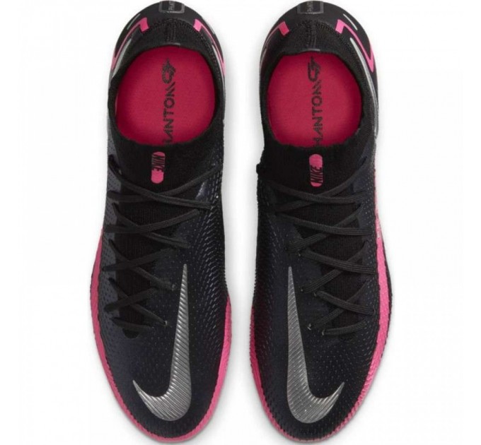Кроссовки Nike Phantom Gt Elite Df Fgblack Pink Blast CW6589-006