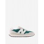 Кроссовки 237 White/Green MS237OB