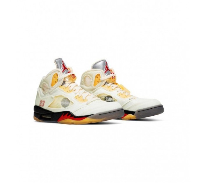 Кроссовки Jordan 5 Retro Off-White DH8565-100