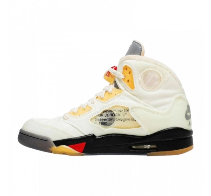 Кроссовки Jordan 5 Retro Off-White DH8565-100