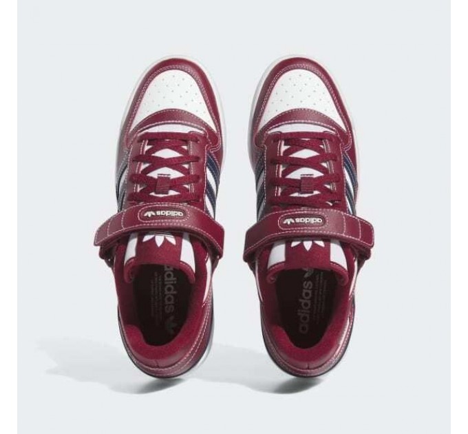 Кроссовки Forum Low Burgundy H03811