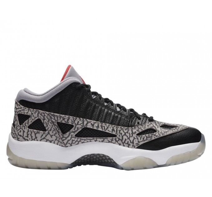 Кроссовки Jordan 11 Retro Low Ie Black Cement 919712-006