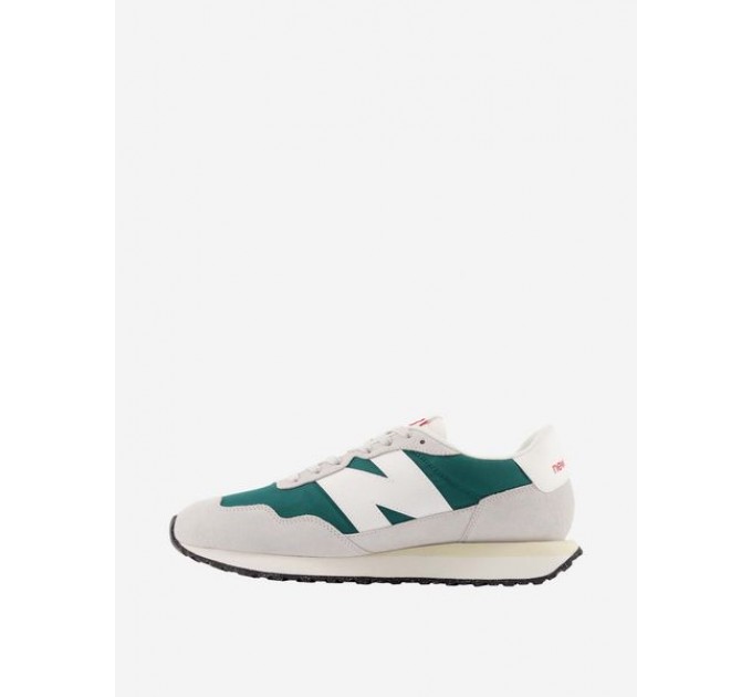 Кроссовки 237 White/Green MS237OB