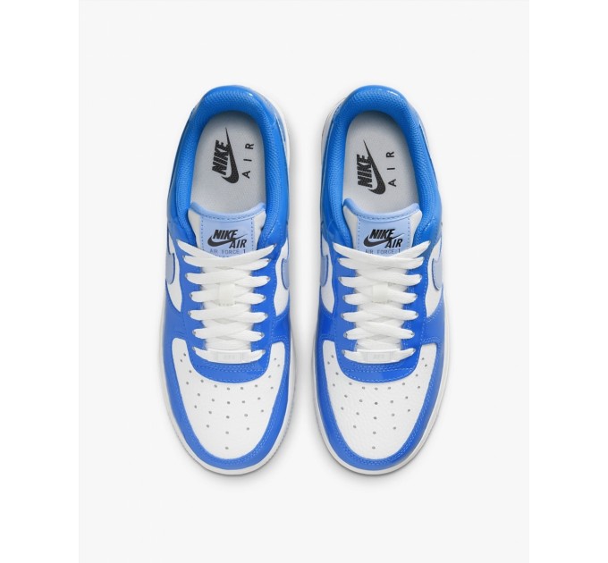 Кроссовки Nike Air Force 1 Low Blue Patent (W) FJ4801-400