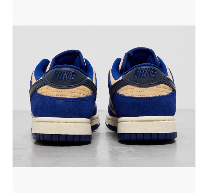 Кроссовки Nike Dunk Low Lx Blue Suede (W) DV7411-400