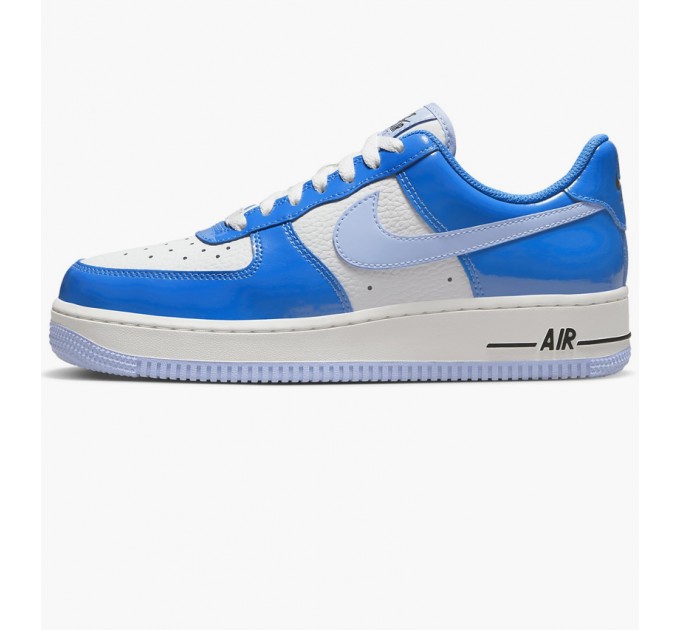 Кроссовки Nike Air Force 1 Low Blue Patent (W) FJ4801-400