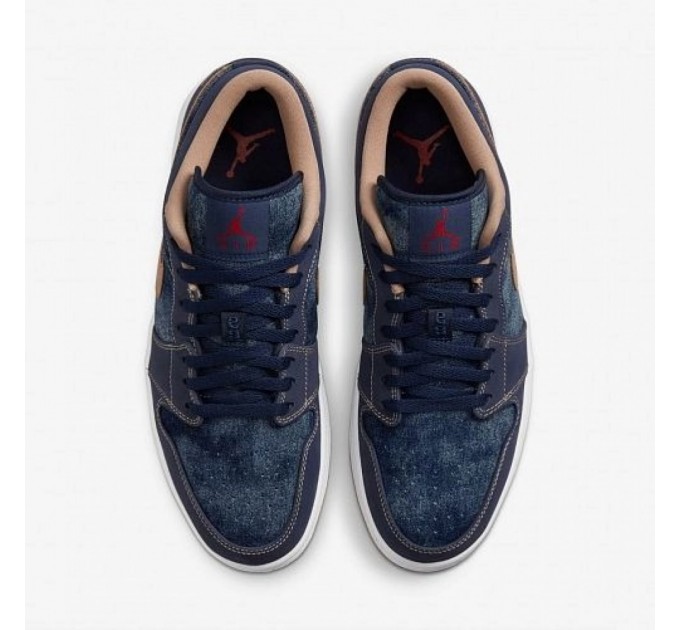 Кроссовки Jordan 1 Low Se Denim DH1259-400