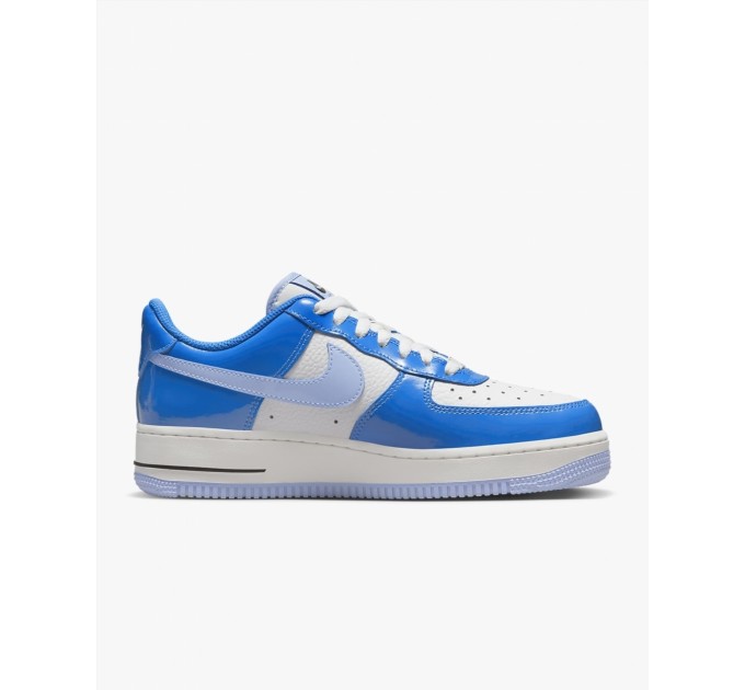 Кроссовки Nike Air Force 1 Low Blue Patent (W) FJ4801-400
