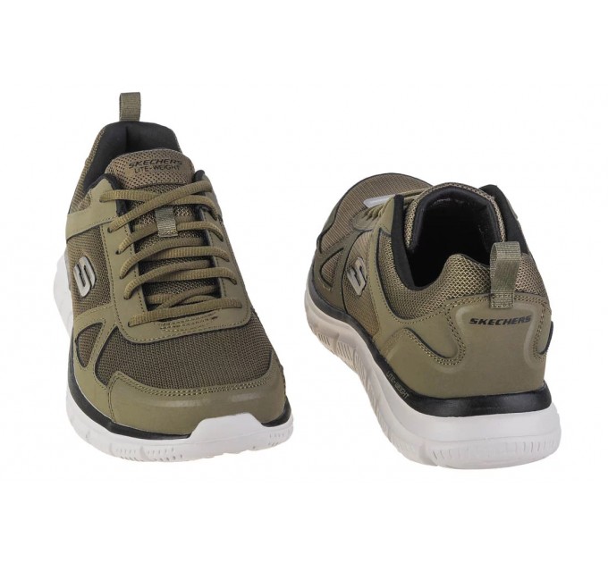 Кроссовки Мужские Skechers Track Olive (52631/Olbk) 52631/OLBK
