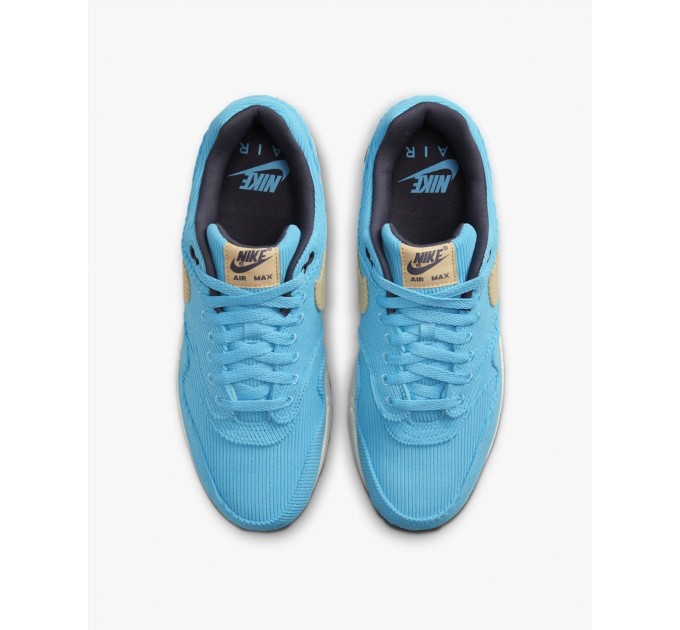 Кроссовки Nike Air Max 1 Corduroy Baltic Blue FB8915-400