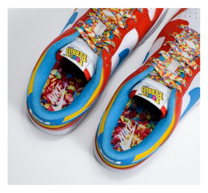 Кроссовки Nike Dunk Low Qs Lebron James Fruity Pebbles DH8009-600