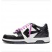 Кроссовки Off-White Out Of Office Croco Print Sneaker 'Black White Purple' OMIA189F22LEA0040110