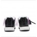Кроссовки Off-White Out Of Office Croco Print Sneaker 'Black White Purple' OMIA189F22LEA0040110