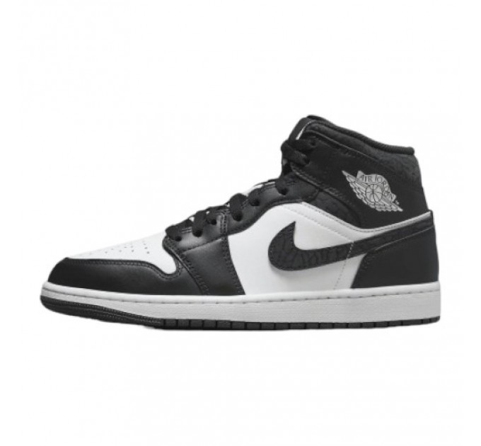 Кроссовки Мужские Air Jordan 1 Mid Se Panda Elephant FB9911-001