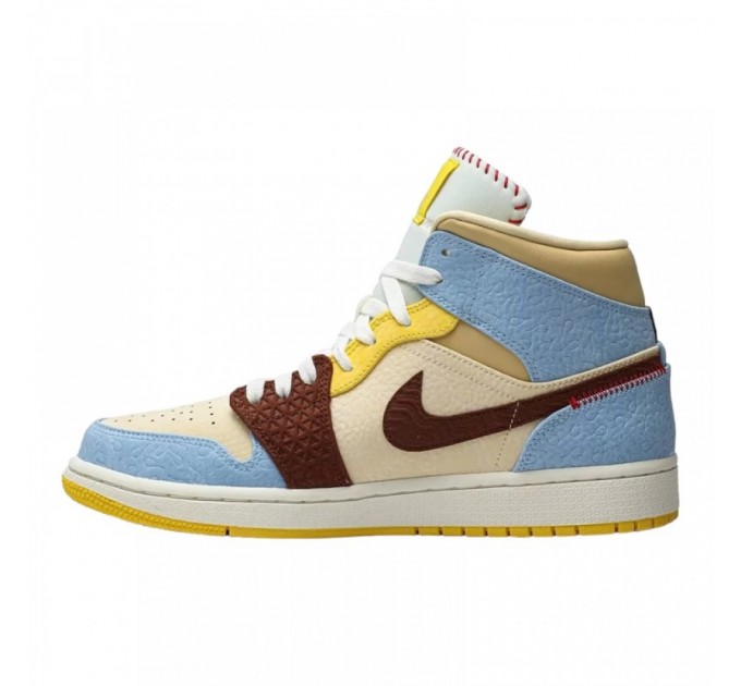 Кроссовки Jordan 1 Mid Se Fearless Maison CU2803-200