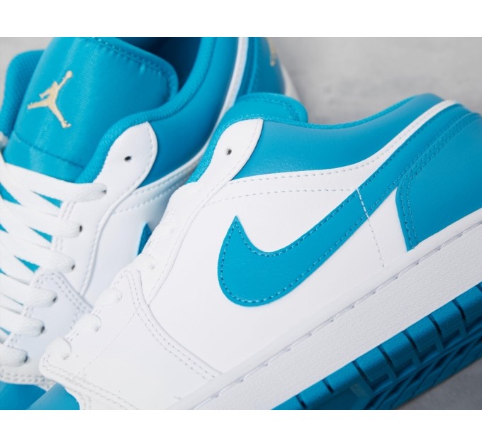 Кроссовки Jordan 1 Low Aquatone 553558-174