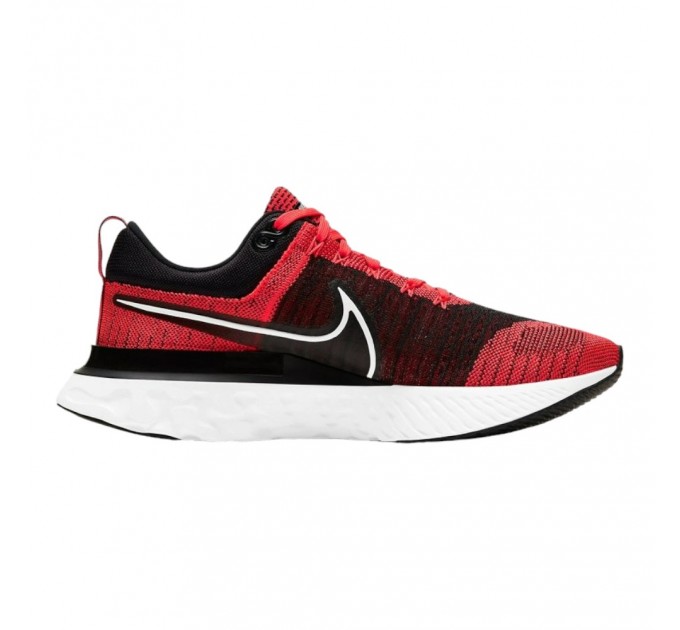 Кроссовки Nike React Infinity Run Flyknit 2 Black Bright Crimson CT2357-600