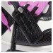 Кроссовки Off-White Out Of Office Croco Print Sneaker 'Black White Purple' OMIA189F22LEA0040110