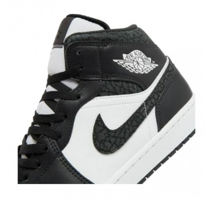 Кроссовки Мужские Air Jordan 1 Mid Se Panda Elephant FB9911-001