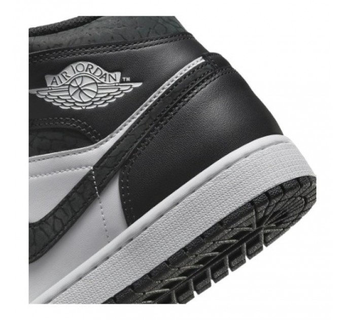 Кроссовки Мужские Air Jordan 1 Mid Se Panda Elephant FB9911-001