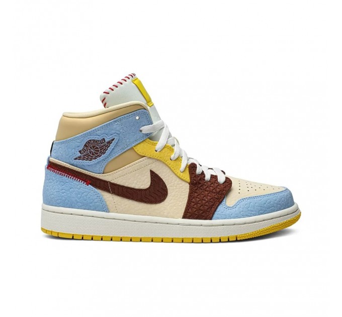 Кроссовки Jordan 1 Mid Se Fearless Maison CU2803-200