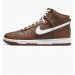 Кроссовки Nike Dunk High Retro Brown Dj6189-200 41 DJ6189-200