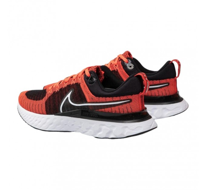 Кроссовки Nike React Infinity Run Flyknit 2 Black Bright Crimson CT2357-600